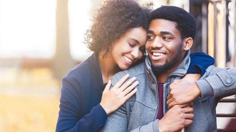 non-toxic dentistry | couple smiling