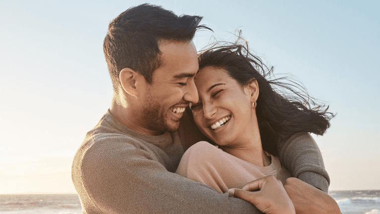 holistic dentist West Seattle | couple smiling